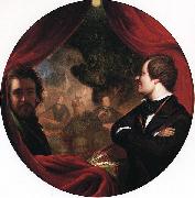 Mann S. Valentine and the Artist William James Hubard